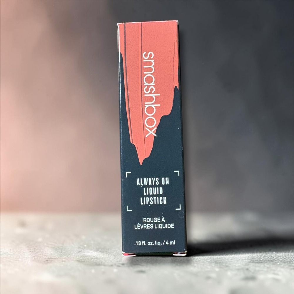 Smashbox Always On Liquid Lipstick Out Loud Burnt Orange Matte 0.13oz New in Box